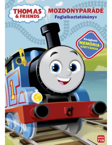 Thomas, a gőzmozdony - Mozdonyparádé - Foglalkoztatókönyv - Kivágható memóriakártyákkal