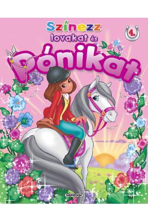 Színezz lovakat és pónikat! 4. -
