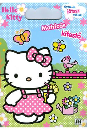 Hello Kitty - A4 színező mappa - A4 színező mappa