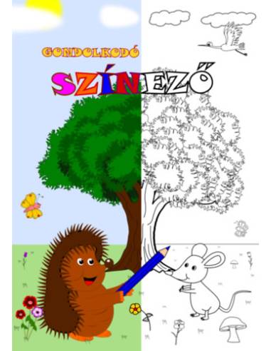 Gondolkodó színező