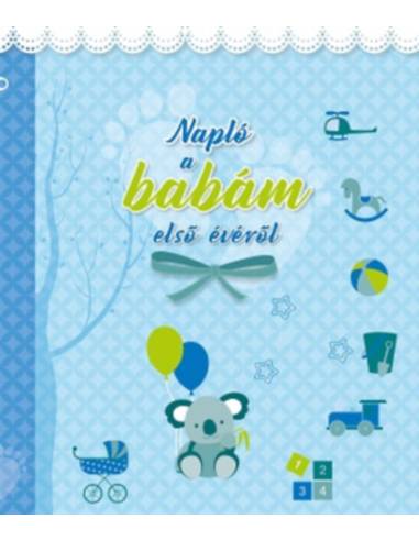 Napló a babám első évéről (kék)