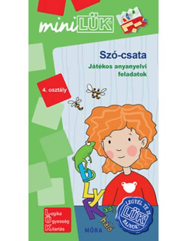 Szó-csata - LDI 577 - Játékos anyanyelvi feladatok 4. osztály - MiniLÜK