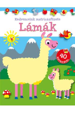 Kedvenceink matricásfüzete - Lámák -