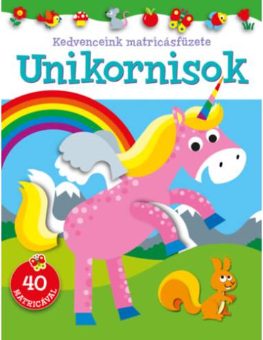 Kedvenceink matricásfüzete - Unikornisok -