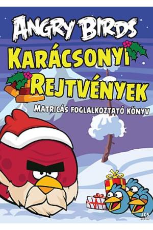 Angry Birds - Karácsonyi rejtvények - Matricás foglalkoztató könyv