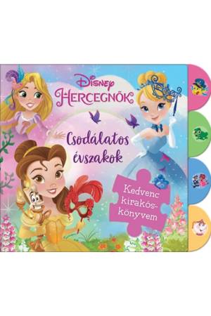 Disney Hercegnők - Csodálatos évszakok - Kedvenc kirakóskönyvem