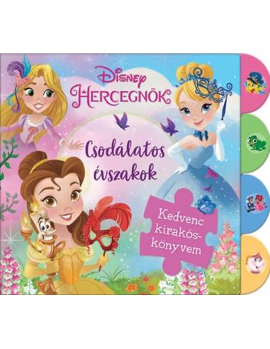 Disney Hercegnők - Csodálatos évszakok - Kedvenc kirakóskönyvem