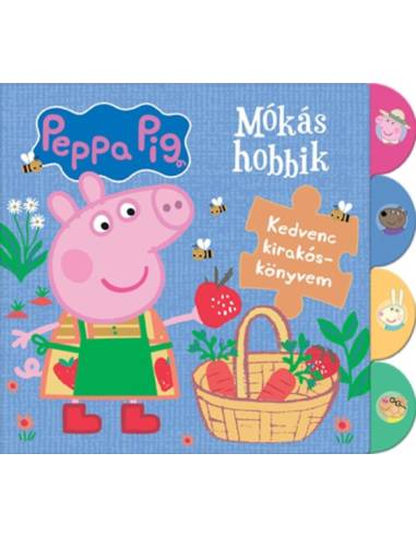 Peppa malac - Mókás hobbik - Kedvenc kirakóskönyvem
