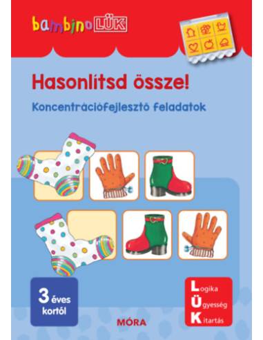 Hasonlítsd össze - Koncentrációfejlesztő feladatok - BambinoLÜK