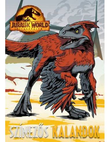 Jurassic World - Világuralom - Színezős kalandok