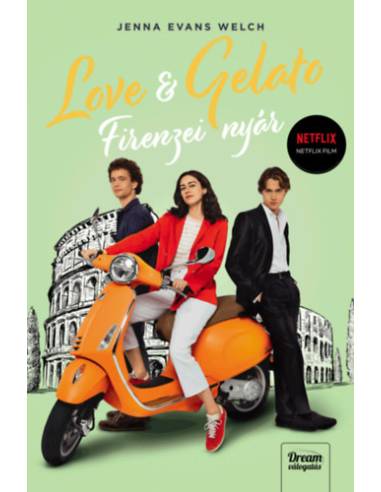 Love & Gelato - Firenzei nyár - Filmes borítóval