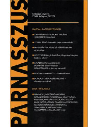 Parnasszus költészeti folyóirat - 2022/3 -