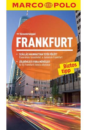 Frankfurt - Marco Polo - Várostérképpel
