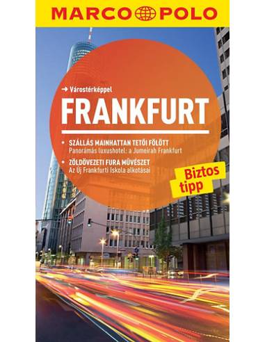 Frankfurt - Marco Polo - Várostérképpel
