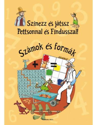 Színezz és játssz Pettsonnal és Findusszal! - Számok és formák