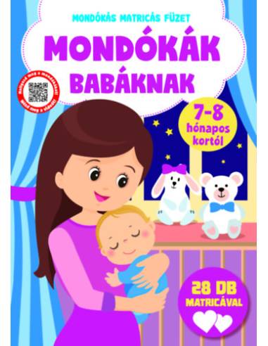 Mondókák babáknak - Mondókás matricás füzet