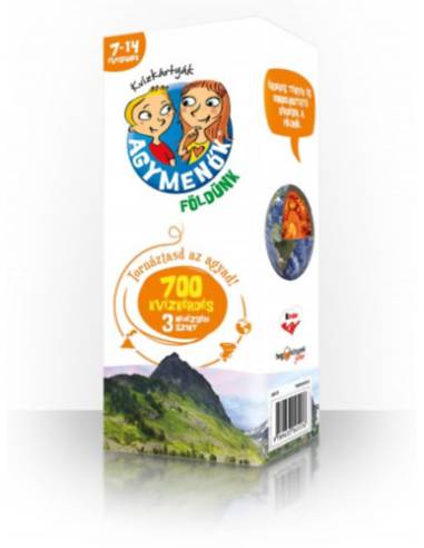 Agymenők kvízkártyák - Földünk - 7-14 éveseknek