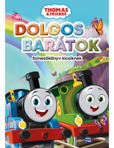 Thomas - Dolgos barátok - Színezőkönyv a legkisebbeknek