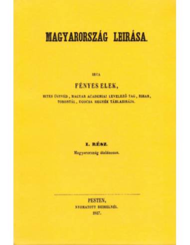 Magyarország leírása I-II.