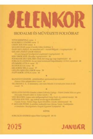 Jelenkor - Irodalmi és művészeti folyóirat - 2025. január