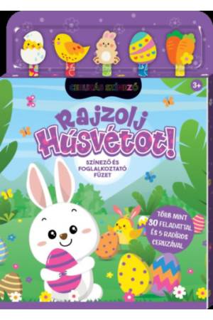 Ceruzás kifestő - Rajzolj húsvétot!