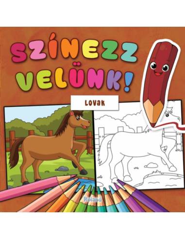 Színezz velünk! - Lovak