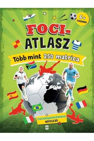 Fociatlasz több mint 250 matricával