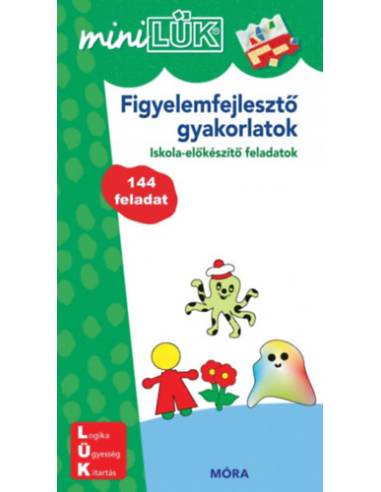 MiniLÜK - Figyelemfejlesztő gyakorlatok - Iskola-előkészítő feladatok