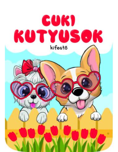 Cuki kutyusok - kifestő