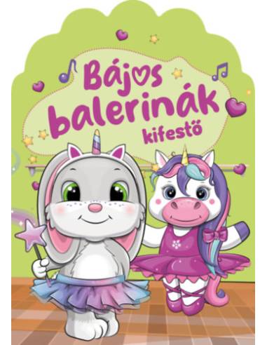 Bájos balerinák - kifestő