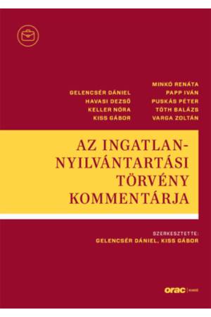 Az ingatlan-nyilvántartási törvény kommentárja