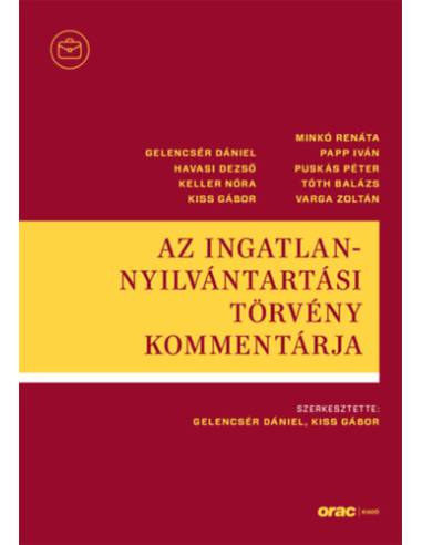 Az ingatlan-nyilvántartási törvény kommentárja