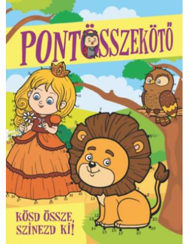Pontösszekötő - Kösd össze, színezd ki!