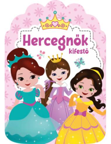 Hercegnők - kifestő