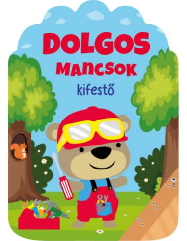 Dolgos mancsok - kifestő