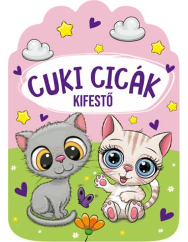 Cuki cicák - kifestő