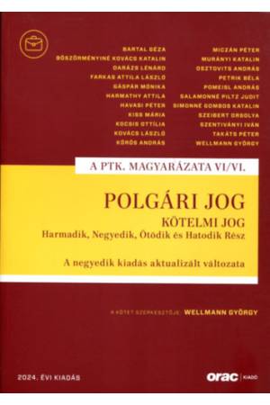 Polgári jog VI/VI. - Kötelmi jog Harmadik, Negyedik, Ötödik és Hatodik Rész