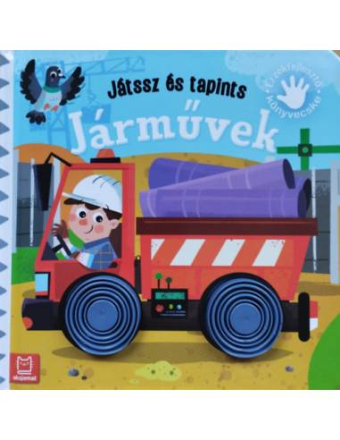 Játssz és tapints - Járművek - Érzékfejlesztő könyvecske
