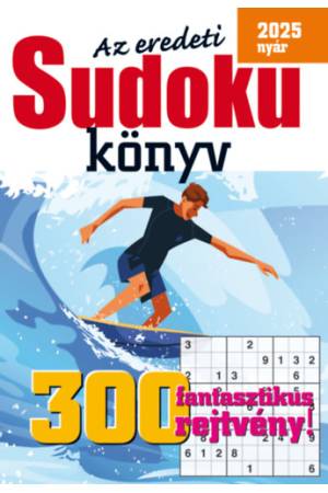 Az eredeti Sudoku könyv - 2025 nyár