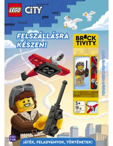 Lego City - Felszállásra készen - A pilóta és a távirányítós repülőgépe