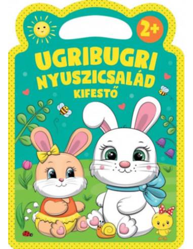 Ugribugri Nyuszicsalád kifestő