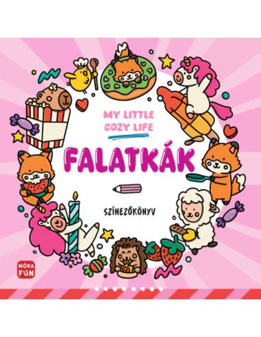 My Little Cozy Life - Falatkák - Színezőkönyv