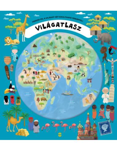 Világatlasz - Fedezd fel a világot hét kihajtható térképpel!