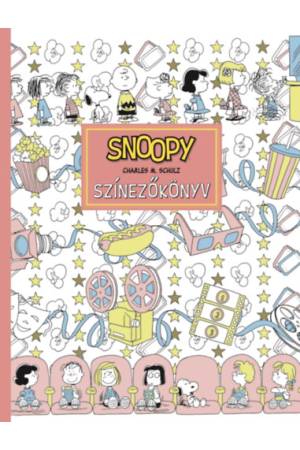 Snoopy színezőkönyv