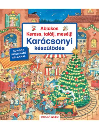 Ablakos Keress, találj, mesélj! - Karácsonyi készülődés