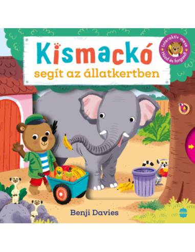 Kismackó segít az állatkertben