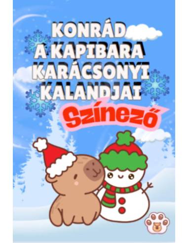 Konrád a kapibara karácsonyi kalandjai - Színező