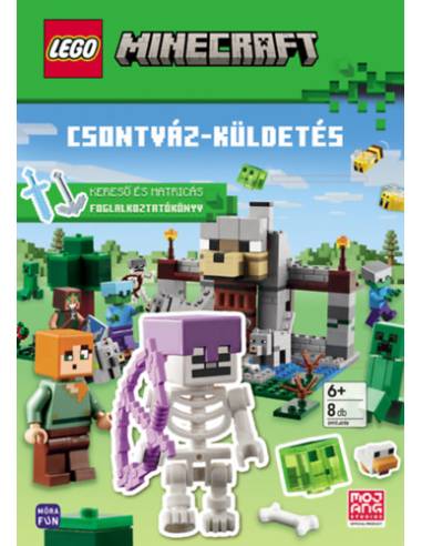 Lego Minecraft - Csontváz-küldetés - Kereső és matricás foglalkoztatókönyv