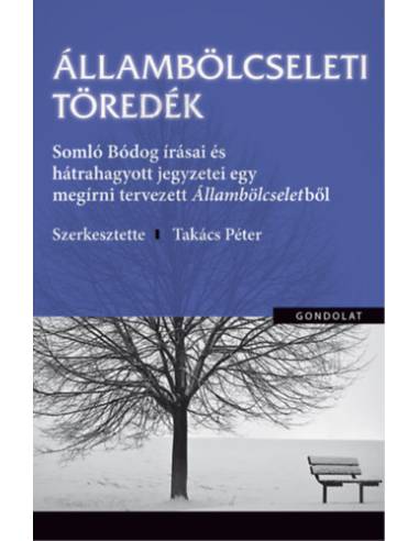Állambölcseleti töredék - Somló Bódog írásai és hátrahagyott jegyzetei egy megírni tervezett Állambölcseletből