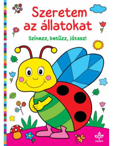 Szeretem az állatokat - Színezz, betűzz, játssz!